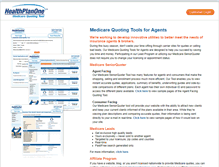 Tablet Screenshot of medicarequotingtool.com